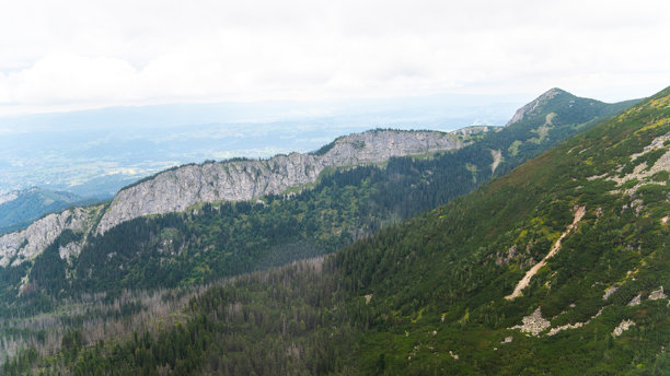 山脊,波兰,西塔特拉山