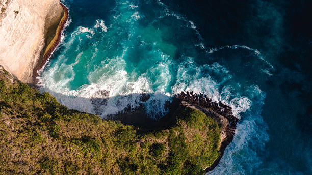 自然神力,海浪,自然美