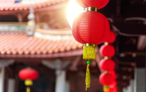 纸灯笼,建筑,中国灯笼