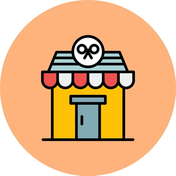 矢量,发型,理发店