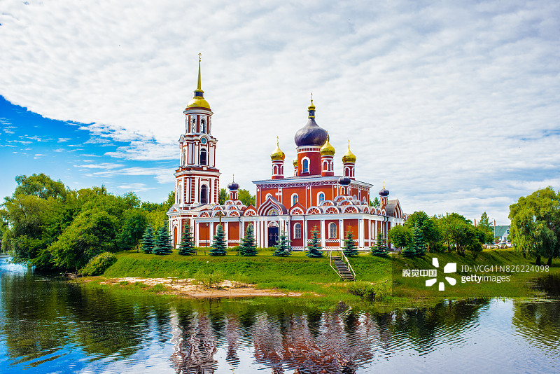 复兴大教堂,在俄罗斯诺夫哥罗德地区的一个城镇,斯塔亚俄罗斯的东正教