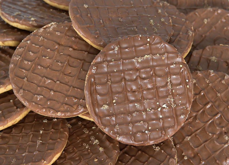 饼干,巧克力,消化饼,褐色,水平画幅,无人,不健康食物,甜食,彩色图片,肥胖