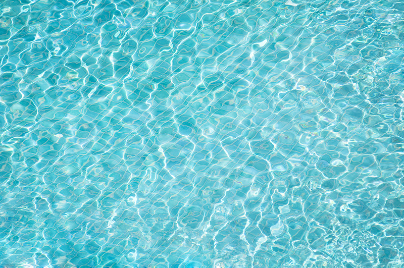 游泳池,水,蓝色,静水,满画幅,波纹,水面,正上方视角,绿松石色,海洋