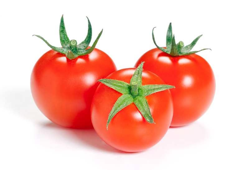 西红柿,白色背景,分离着色,水平画幅,素食,无人,生食,阴影,组物体,干净