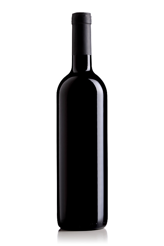 酒瓶,黑色,标签,红葡萄酒,瓶子,葡萄酒,空白的,玻璃,玻璃杯,开胃酒