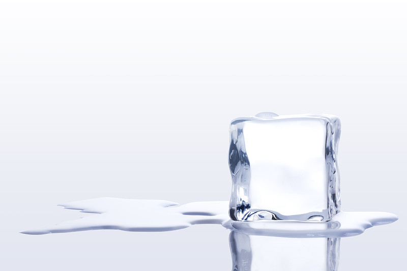 冰块,水,寒冷,水平画幅,白色背景,冰,霜,特写,冻结的,水滴
