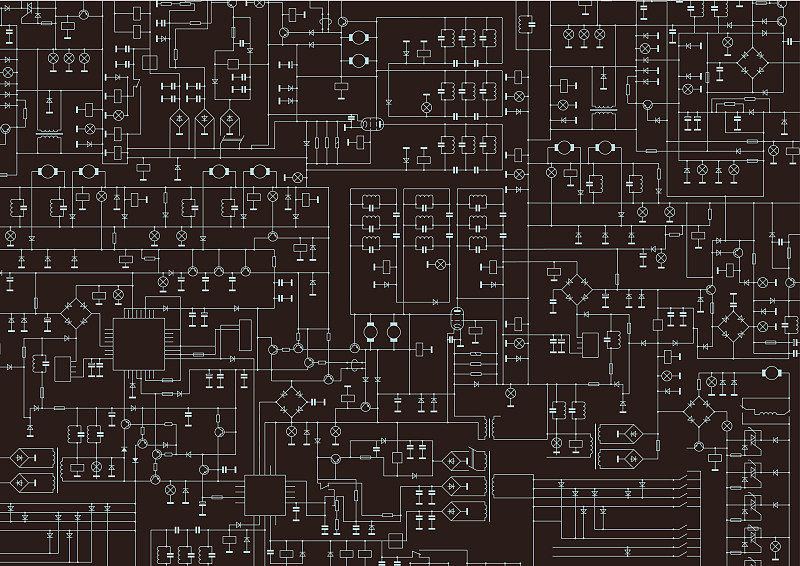 背景聚焦,电路板,无人,绘画插图,计算机设备,晶体管,电子行业,图表,电子元件,电脑芯片