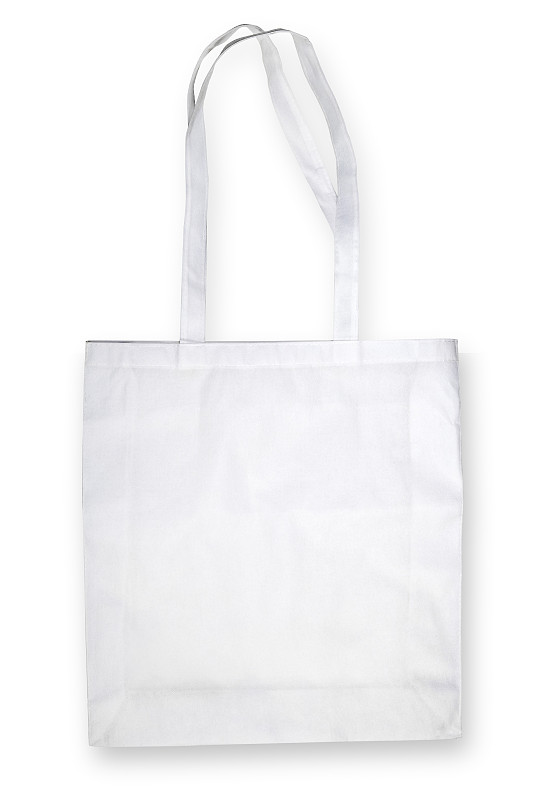 白色,无纺布,垂直画幅,空白的,留白,新的,纺织品,塑料袋,无人,白色背景