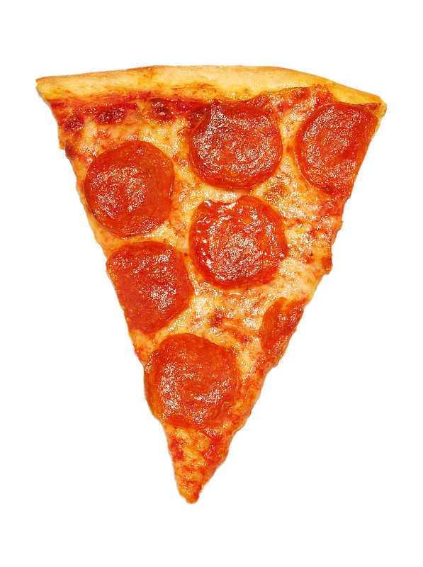 意大利辣香肠,比萨片,辣香肠披萨,切片食物,比萨饼,白色背景,正上方视角,垂直画幅,膳食,莫扎瑞拉奶酪