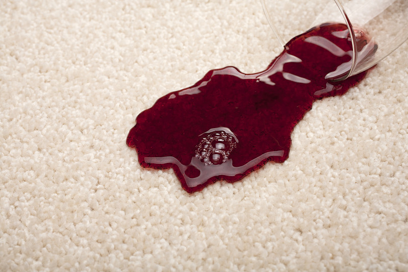 地毯,撒出,红葡萄酒,葡萄酒,水平画幅,无人,奶油色,红色,概念