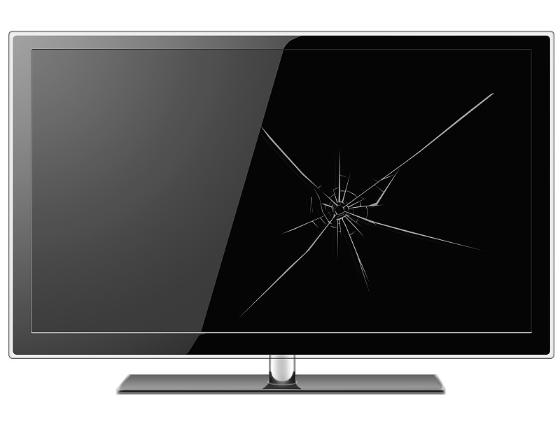 破碎的,发光二级管,电视机,手提电视,阴极显象管,互动电视,有线电视,巨幕,平面屏幕,坏掉的