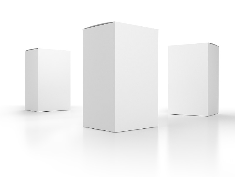 盒子,空白的,展示盒,纸盒,纸箱,纸板,包装,模板,商品,留白