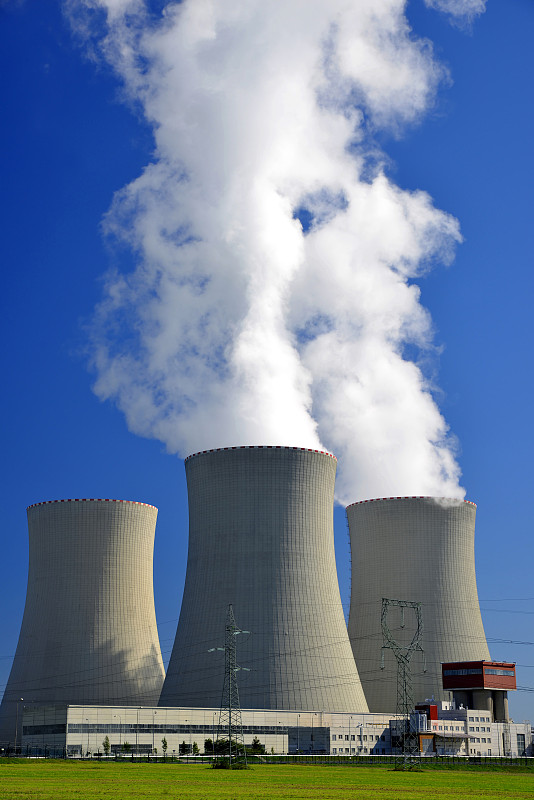 核电站,垂直画幅,能源,放射警告标志,无人,符号,巨大的,涡轮,核反应堆,放射