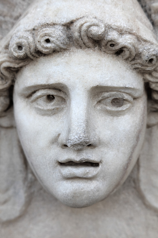 雕塑,罗马风格,阿弗罗狄西亚,古希腊,垂直画幅,纪念碑,古代文明,艺术,安纳托利亚,古罗马