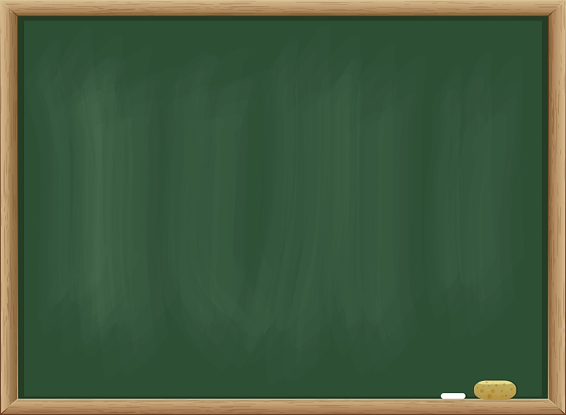 黑板,空白的,粉笔,掸子,厚木板,建筑结构,绿色,板擦,教室,学校