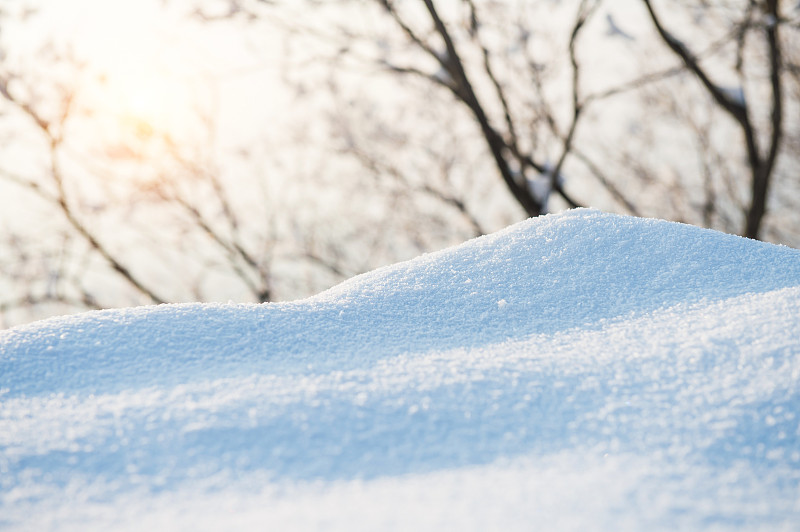 雪,冬天,清新,雪堆,堆,大风雪,山,水平画幅,纹理效果,形状