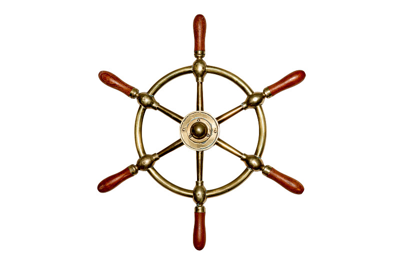 车轮,客船,黄铜,分离着色,舵,方向舵,方向盘,领导能力,古董,水平画幅
