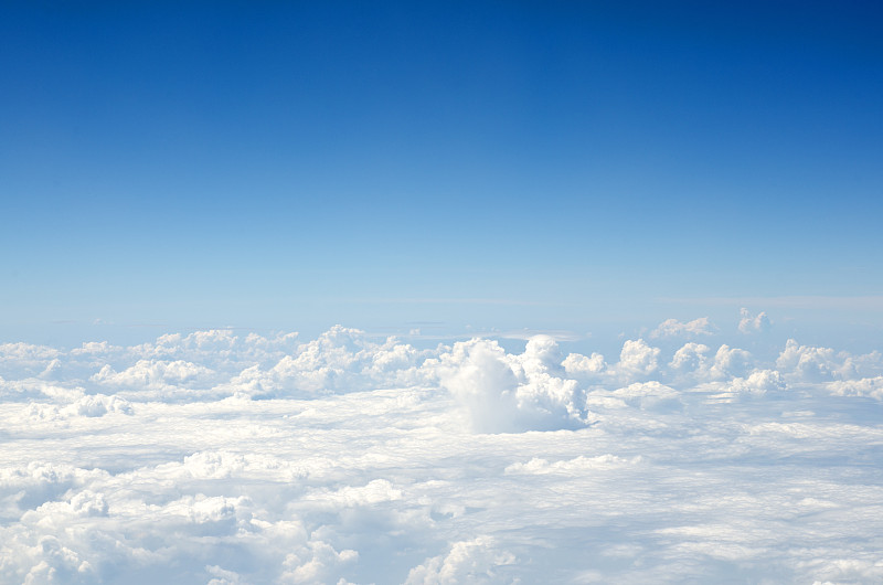 云,天空,航拍视角,蓝色,多云,天堂,云景,在上面,飞机,高视角