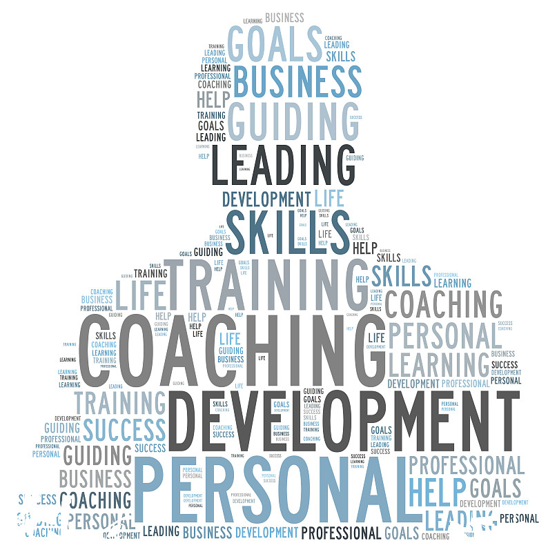 词云,教练,人,接力赛,技能,培训课,领导能力,个性,知识,专业人员