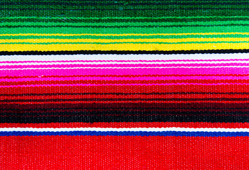 毛织巾,纺织品,毯子,背景,五月五日节,危地马拉,留白,拉美人和西班牙裔人,水平画幅,无人