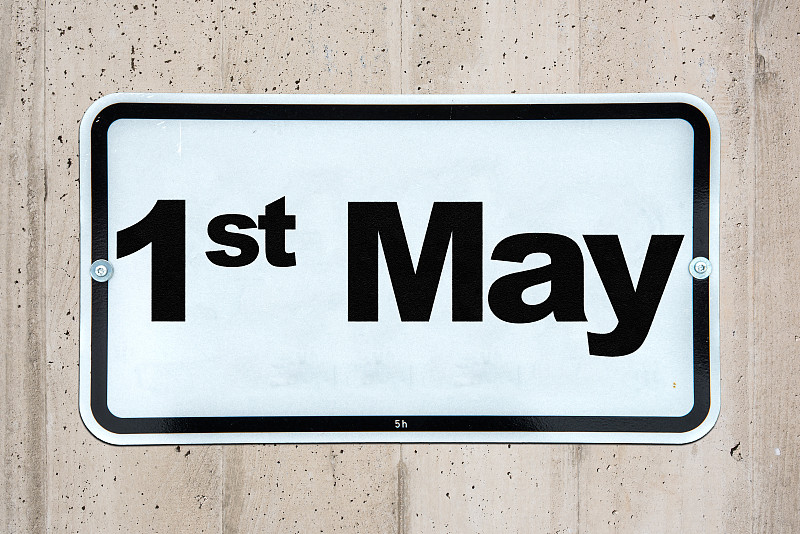 国际劳动节,五月柱,水平画幅,五月,自由,春天,月,数字1,数字,2015年