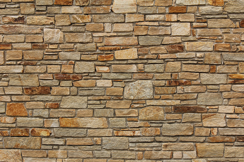 石墙,褐色,稳定,水平画幅,纹理效果,岩石,墙,无人,人造,材料