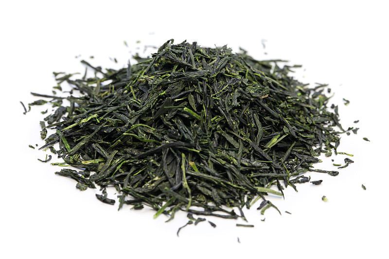 绿茶,堆,茶叶,茶,茶树,新的,芳香的,水平画幅,无人,干花