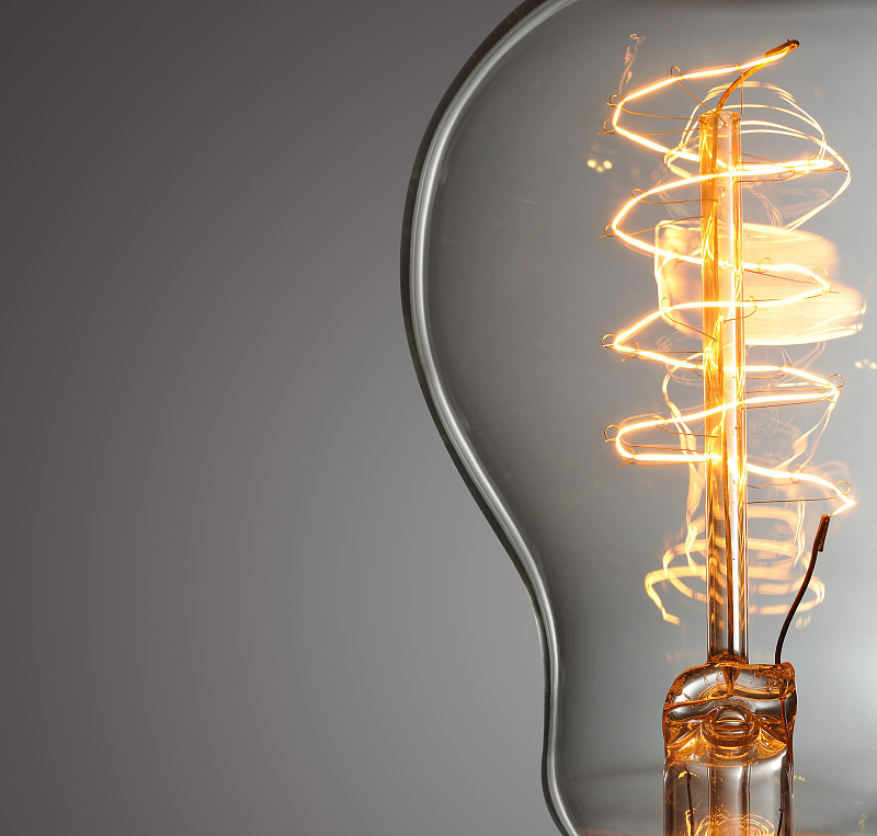 电灯泡,能源,智慧,古老的,古典式,灯,图像,金属丝,电源,想法