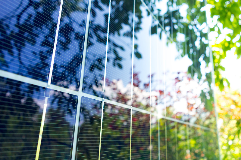 太阳能电池板,太阳能,太阳能发电站,能源,自然,低视角,水平画幅,绿色,无人,蓝色