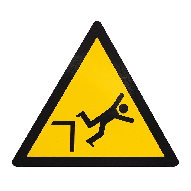 警告标志,标志,水滴,剪贴路径,无人,2015年,白色背景,背景分离,方形画幅