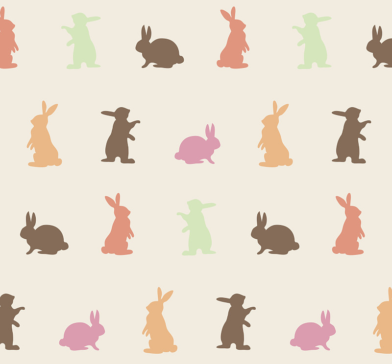 兔子,式样,绘画插图,复活节,艺术,无人,计算机制图,计算机图形学,动物主题