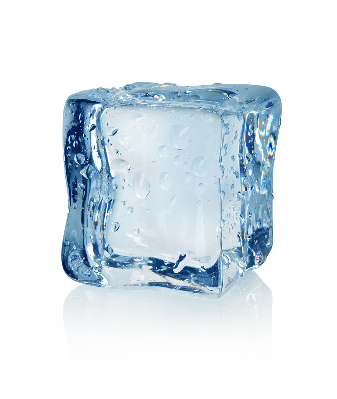 冰块,冰,块状,垂直画幅,寒冷,无人,抽象,玻璃,湿,白色背景
