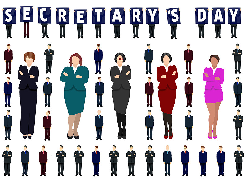 秘书,白昼,羊毛帽,专业管理人员日,女人,水平画幅,人力资源,白领,职业,节日
