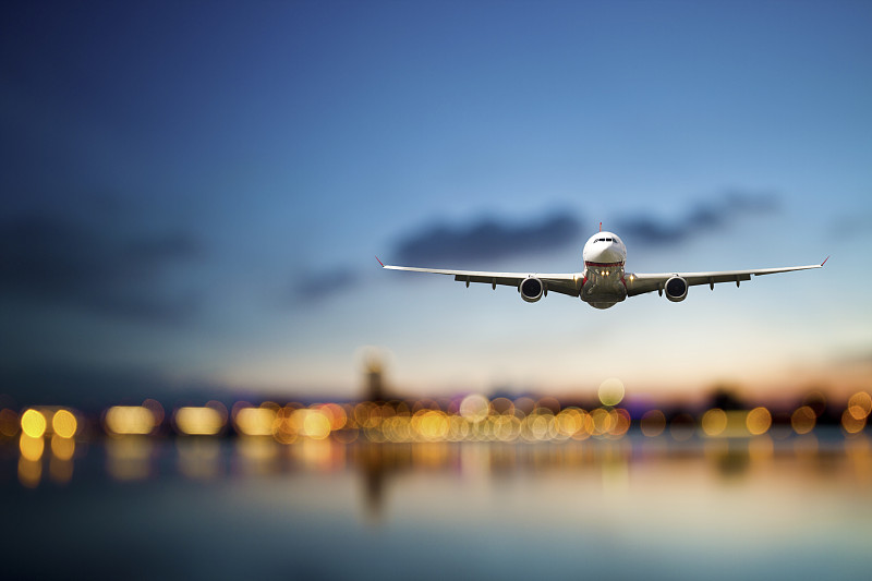 商务旅行,私人飞机,飞行器,商用机,机场,飞机,交通方式,天空,路灯,开端