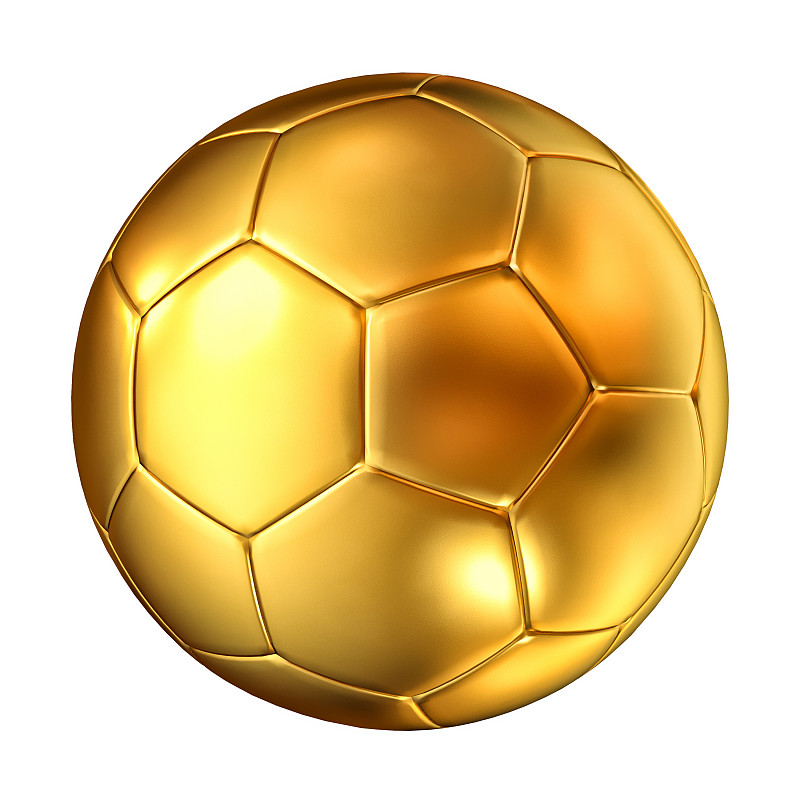 黄金,足球,球,球体,奖杯,运动,无人,足球运动,背景分离,方形画幅