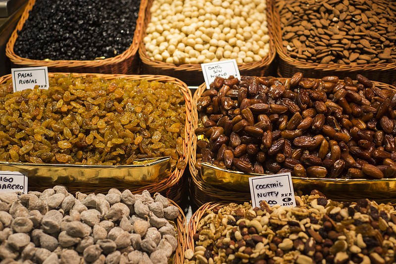 坚果,市场,卡拉奇,松籽,中东集市,外壳,腰果,褐色,水平画幅,食品杂货