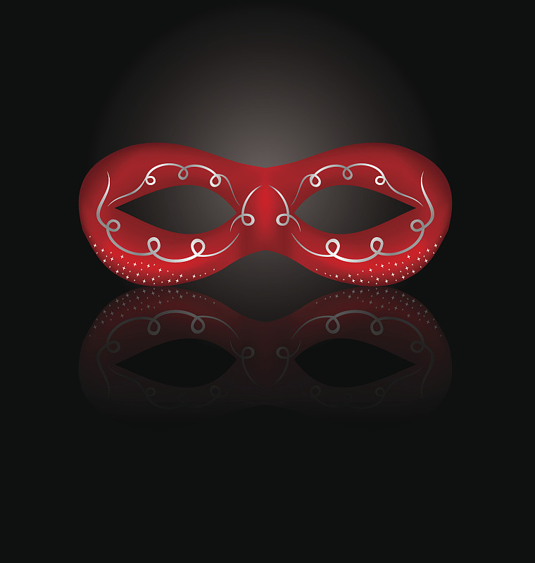 面具,红色,剧院,黑色背景,威尼斯狂欢节,化妆面具,晚会,华丽的,狂欢节,戏剧表演