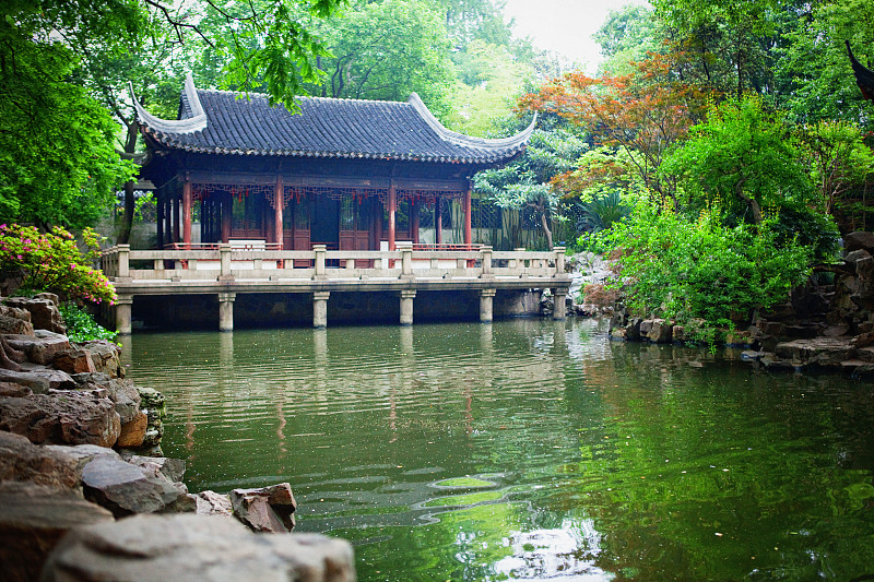 豫园,上海,狮子,数字9,亭台楼阁,16世纪风格,明朝风格,东方石景花园,星和园,水