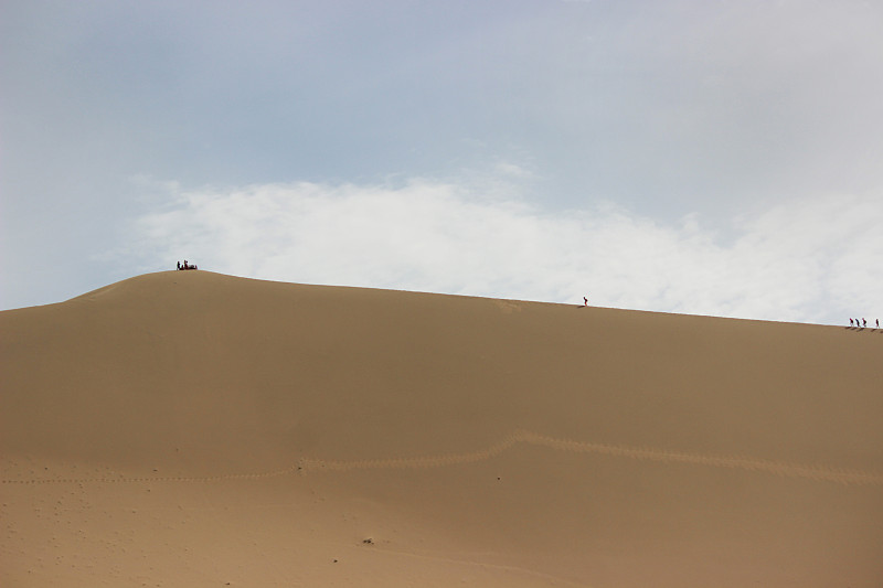 沙丘,塔尔沙漠,敦煌,甘肃省,内蒙古自治区,蒙古,中国华北部,水平画幅,沙子,无人