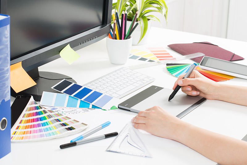 图表设计师,彩色图片,织品样本,设计师,设计室,创作行业,cmyk颜色,,色板,计算机图形学