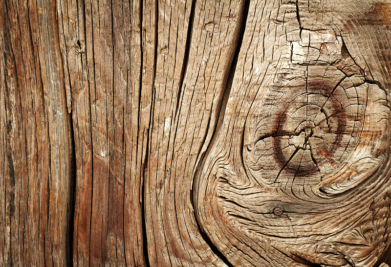 木制,纹理效果,有节疤的木料,木材,褐色,水平画幅,无人,古老的,户外,干的