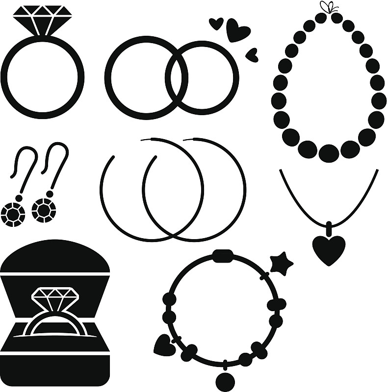 珠宝,计算机图标,项链,戒指,珍珠首饰,珠子,金链,个人随身用品,链,宝石
