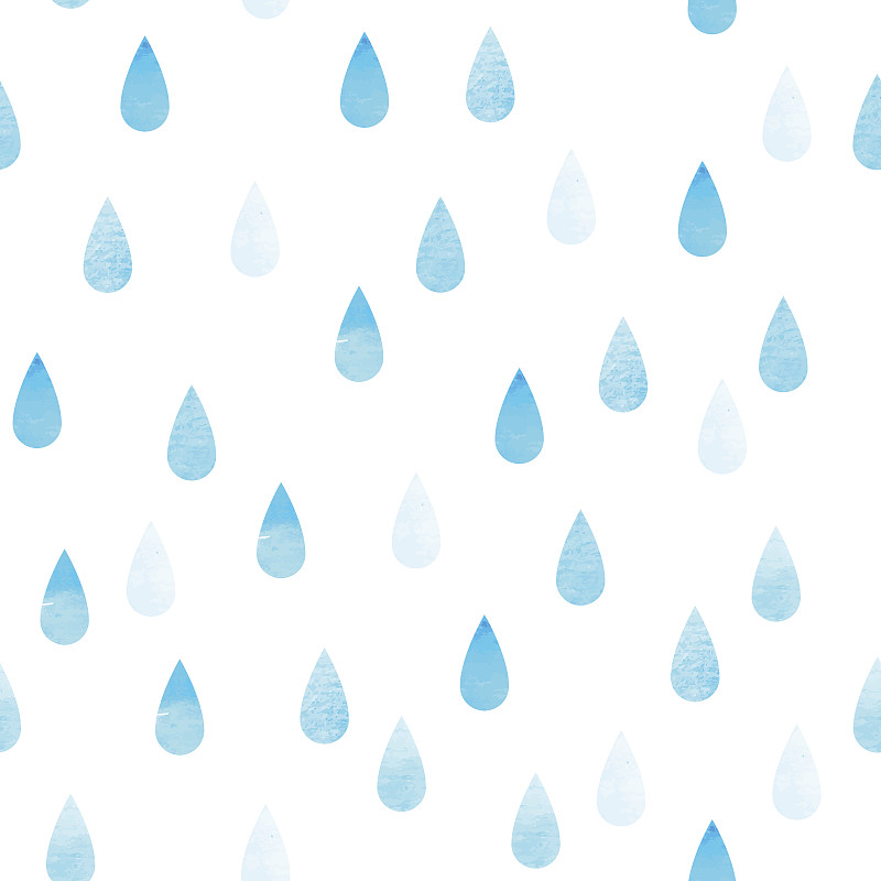 雨,水滴,蓝色,雨滴,眼泪,水彩颜料,水彩画颜料,水,式样,艺术