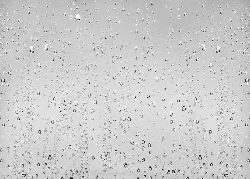 水滴,水,雨滴,蒸汽,雨,玻璃,风,水平画幅,平视角,湿
