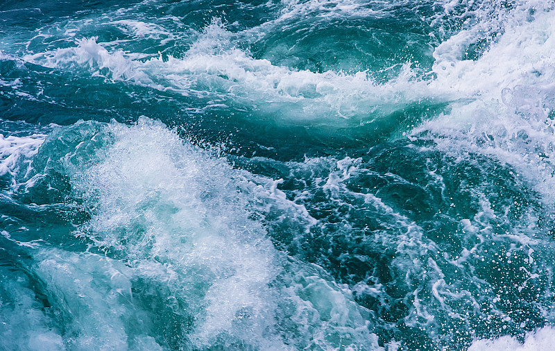波形,海洋,暴风雨,波浪,海浪,水,水平画幅,绿色,无人,蓝色