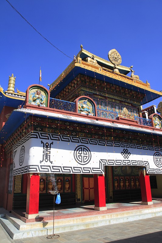 修道院,藏族,寺院,加德满都,朝拜者,垂直画幅,天空,尼泊尔人,灵性,人的眼睛