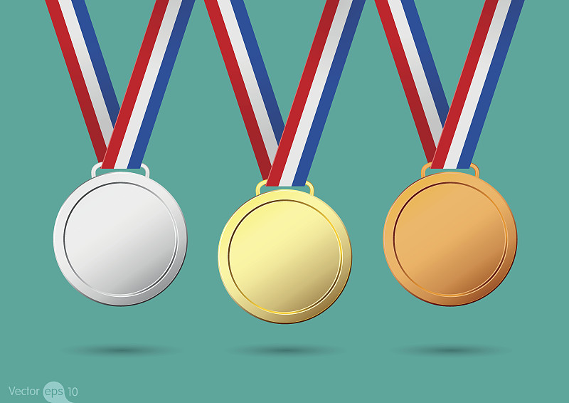 奖牌,青铜,银色,黄金,奥林匹克飞船,游戏化,国际性体育比赛,铜牌,青铜色,奖杯