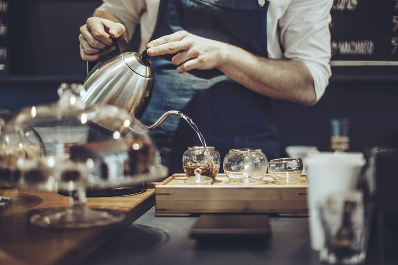 茶,红茶,咖啡师,咖啡店,咖啡,调酒师,咖啡机,办公室,水平画幅,工作场所