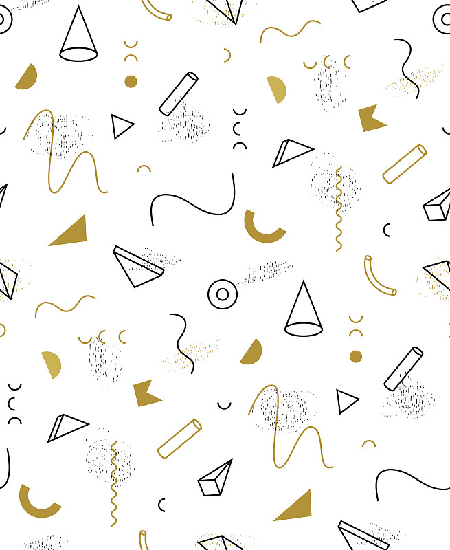 绘画插图,黄金,时尚,露脐裤,四元素,鱼群,天气,1990年-1999年,三角形,三角铁