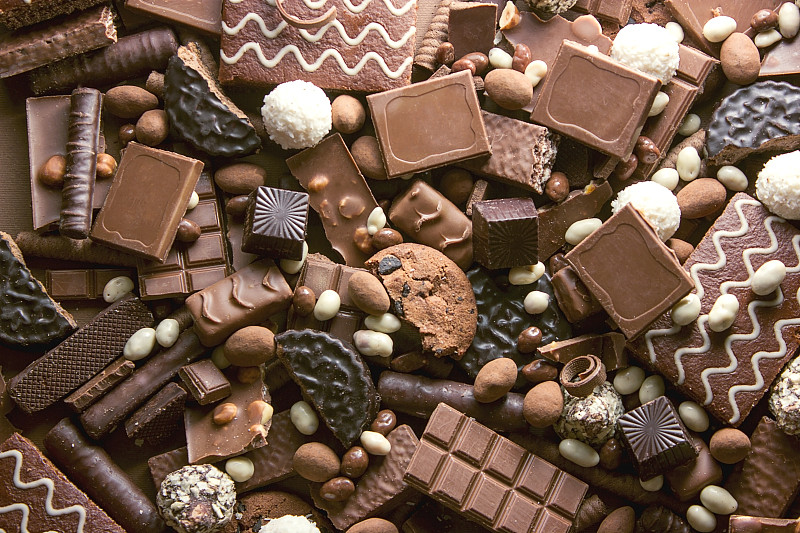 巧克力,背景,褐色,胡萝卜,饼干,水平画幅,块状,特写,甜点心,部分
